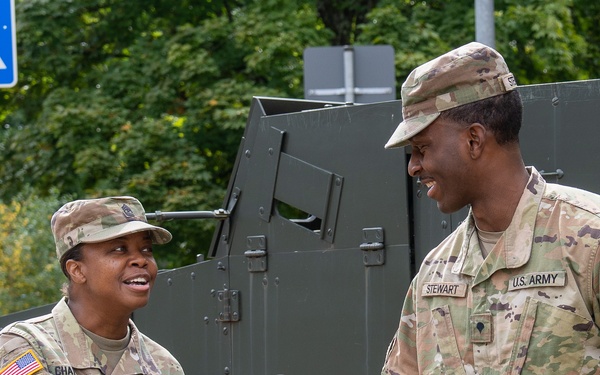 10th AAMDC promotes Sgt. Terry Stewart at Sembach Kaserne