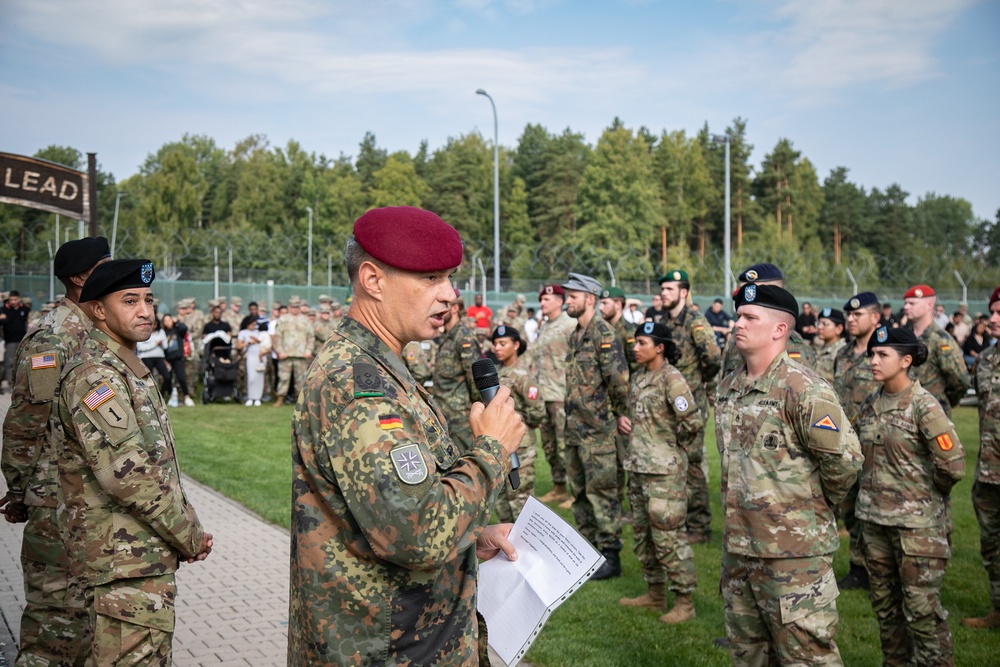 7th Army NCOA BLC Graduation Ceremony Class 09-25