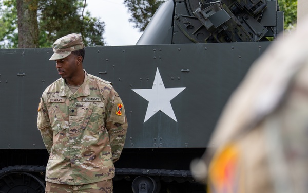 10th AAMDC promotes Sgt. Terry Stewart at Sembach Kaserne