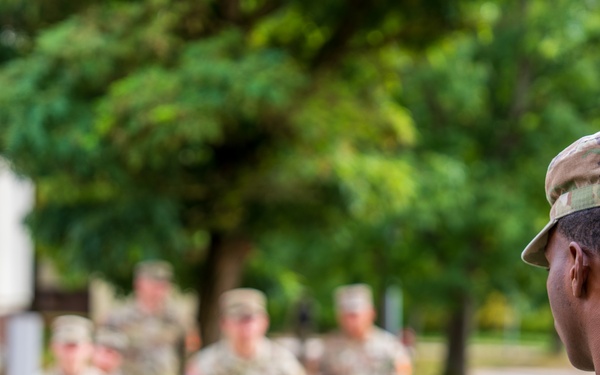 10th AAMDC promotes Sgt. Terry Stewart at Sembach Kaserne