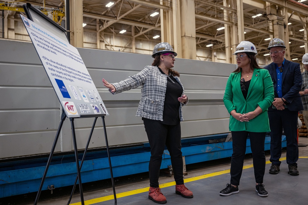 Secretary of Labor Visits Portsmouth Naval Shipyard