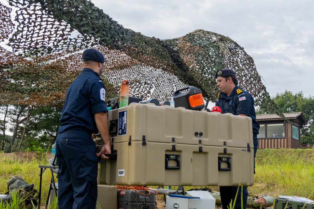 Proof of Concept Combined Drone Training