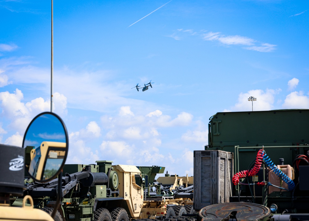 Blount Island Marines Support Special Operations Osprey Launch