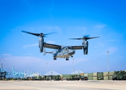 Blount Island Marines Support Special Operations Osprey Launch