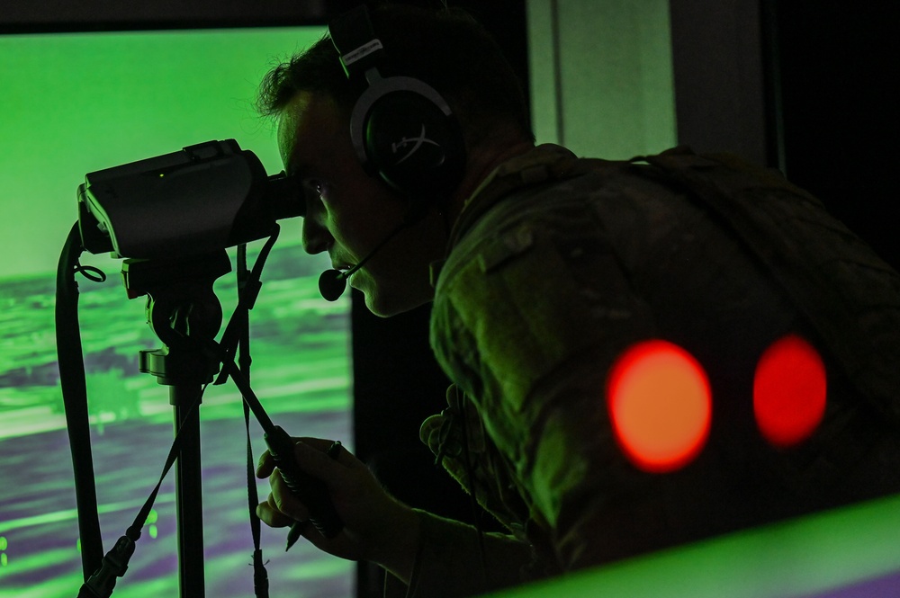 TACP trainee close air support training