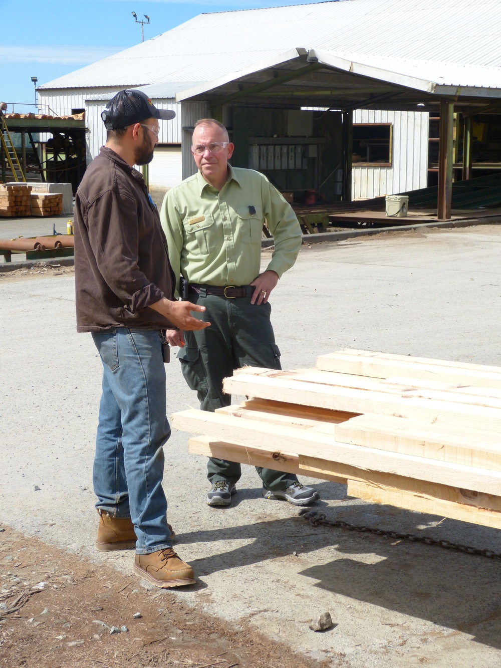 Chief Tom Schultz visit to Alaska