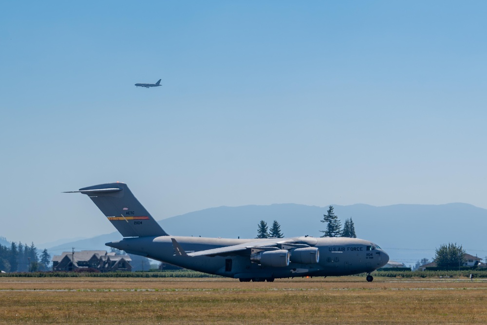 Altus AFB Demo Team performs at Abbotsford International Air Show
