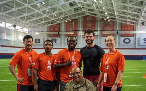 Guardians, Airmen participate in Salute to Service Boot Camp