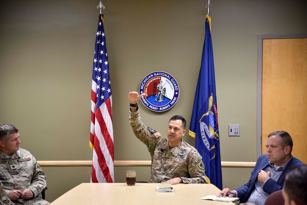 Michigan National Guard hosts West African military legal partners