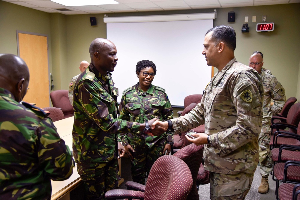 Michigan National Guard hosts West African military legal partners