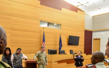 Michigan National Guard partners with MSU Law School to host West African military legal professionals