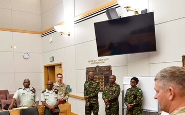 Michigan National Guard partners with MSU Law School to host West African military legal professionals