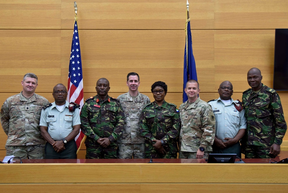 Michigan National Guard partners with MSU Law School to host West African military legal professionals