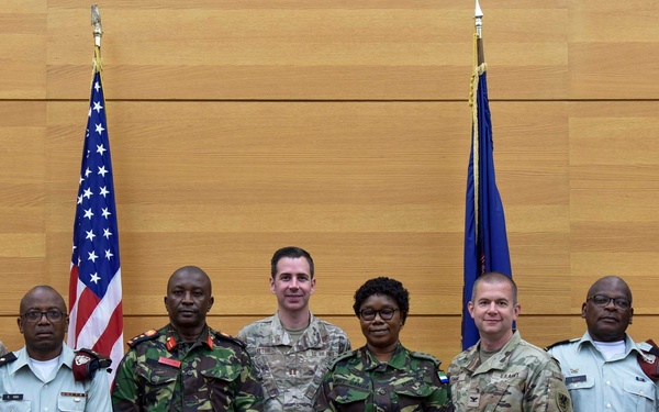 Michigan National Guard partners with MSU Law School to host West African military legal professionals