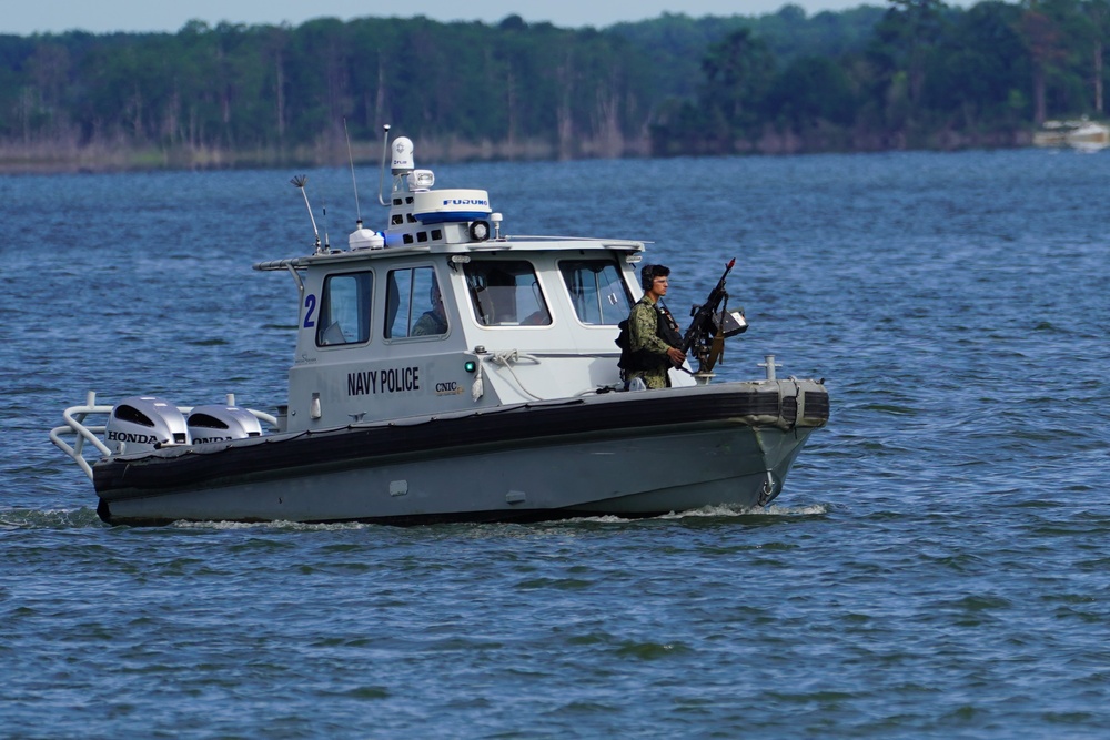 Harbor Security Training onboard Naval Weapons Station Yorktown