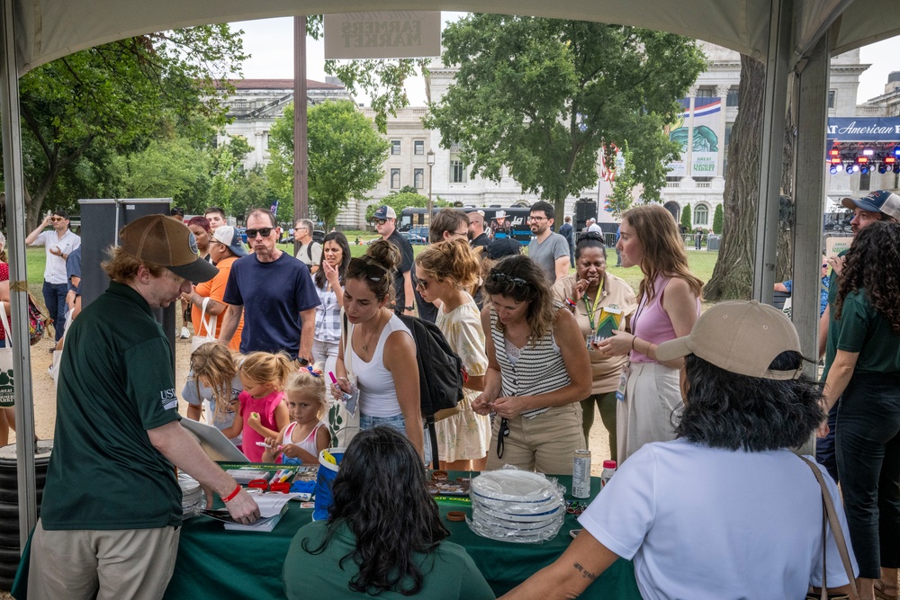 Smokey Celebrates Birthday at The Great American Farmers Market
