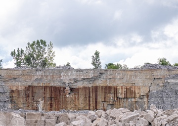 Buffalo District Armor Stone Selection at the Stone Quarry