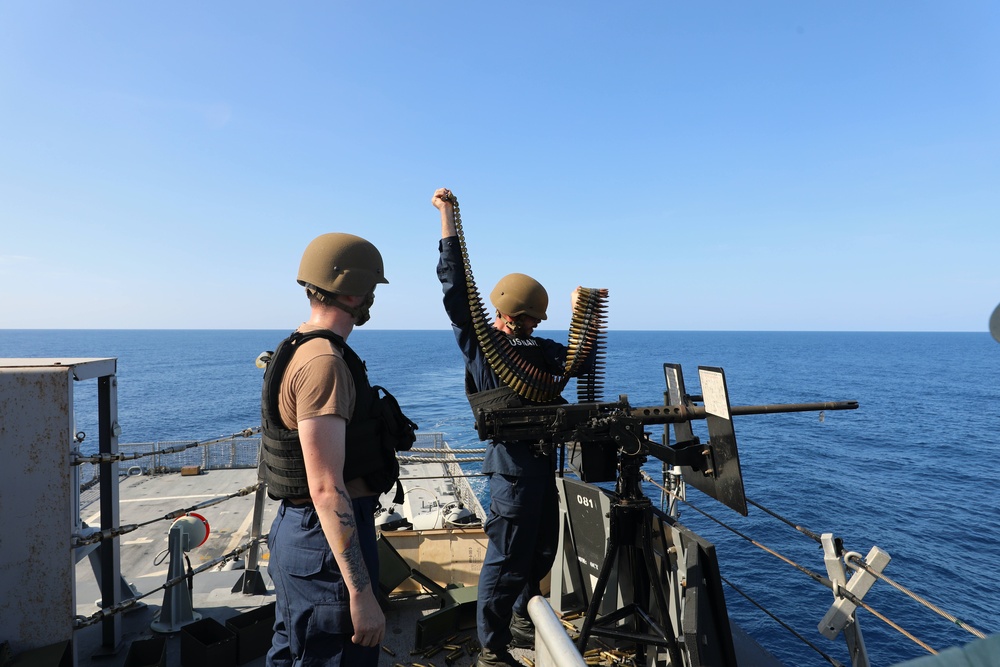 USS St. Louis Daily Operations to Support Homeland Security