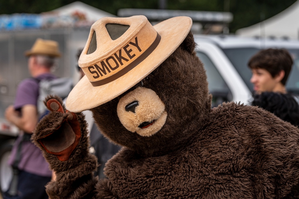 Smokey Celebrates Birthday at The Great American Farmers Market