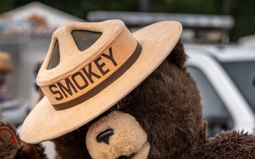 Smokey Celebrates Birthday at The Great American Farmers Market