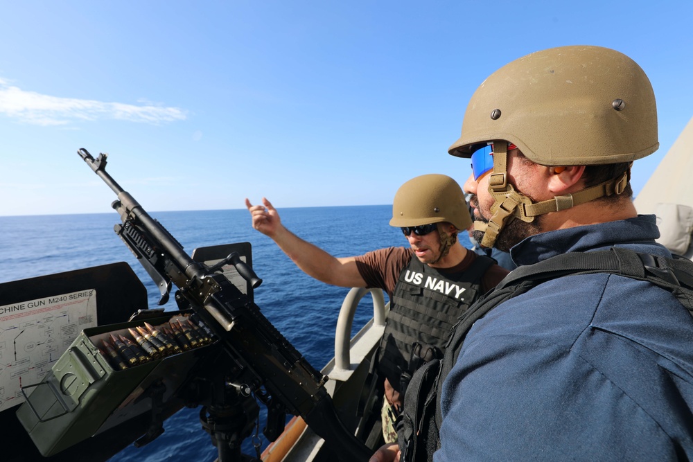 USS St. Louis Daily Operations to Support Homeland Security