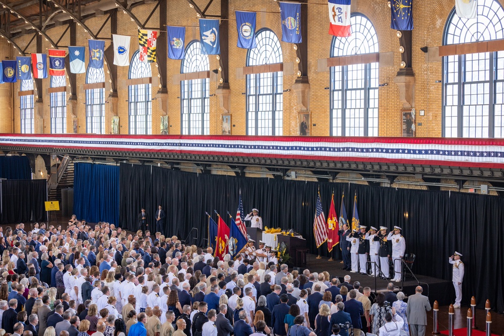 Commandant, Gen. Eric M. Smith attends U.S. Naval Academy Change of Command Ceremony