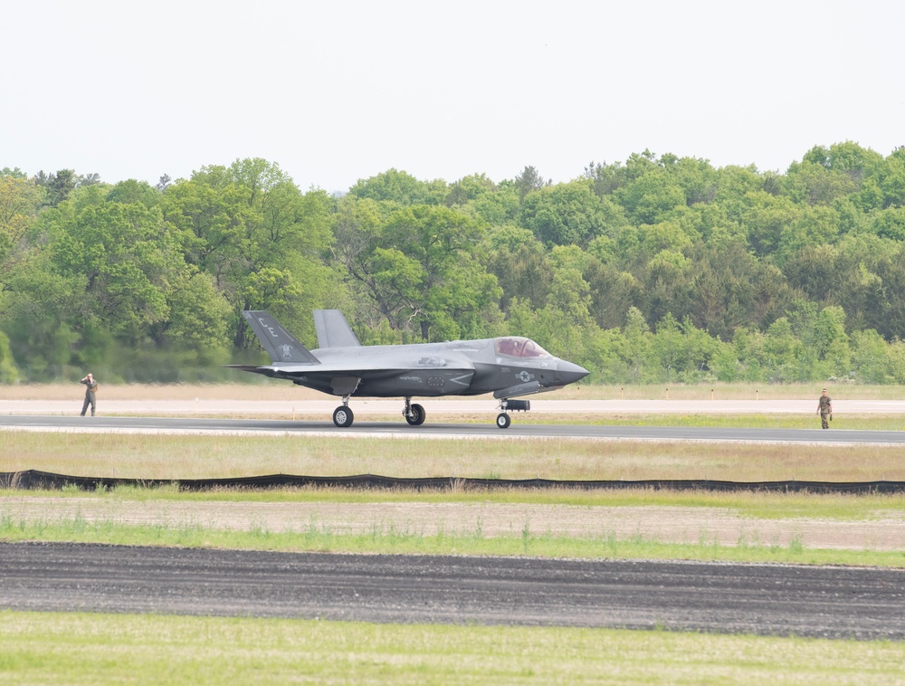 F-35s at Fort McCoy