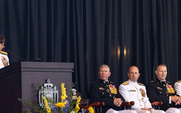 Commandant, Gen. Eric M. Smith attends U.S. Naval Academy Change of Command Ceremony