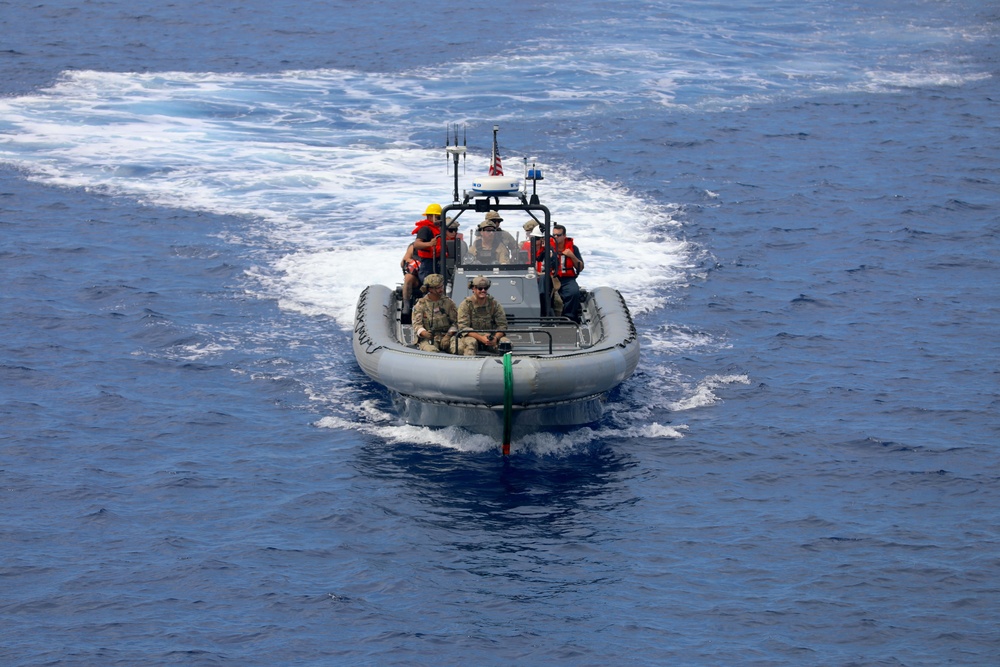 USS St. Louis Daily Operations to Support Homeland Security