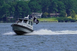 Harbor Security Training on the York River [Image 2 of 12]