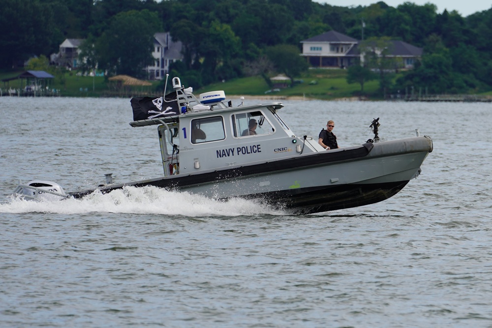 Harbor Security Training on the York River