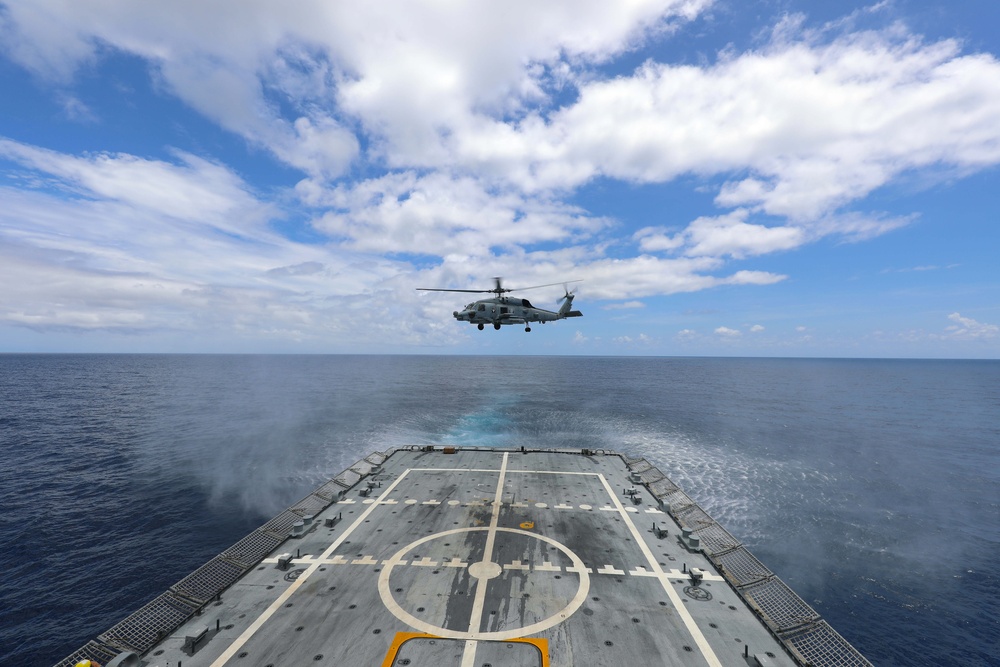 USS St. Louis Daily Operations to Support Homeland Security
