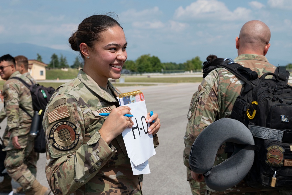 31st FSS reintegrates 555th CGS Airmen
