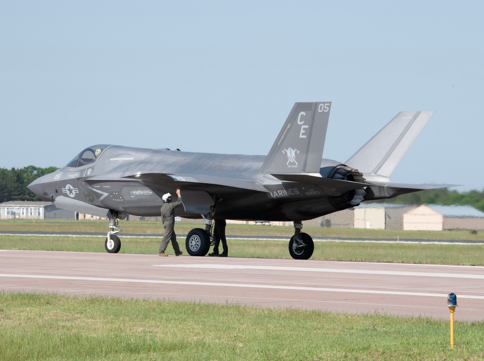 F-35s at Fort McCoy