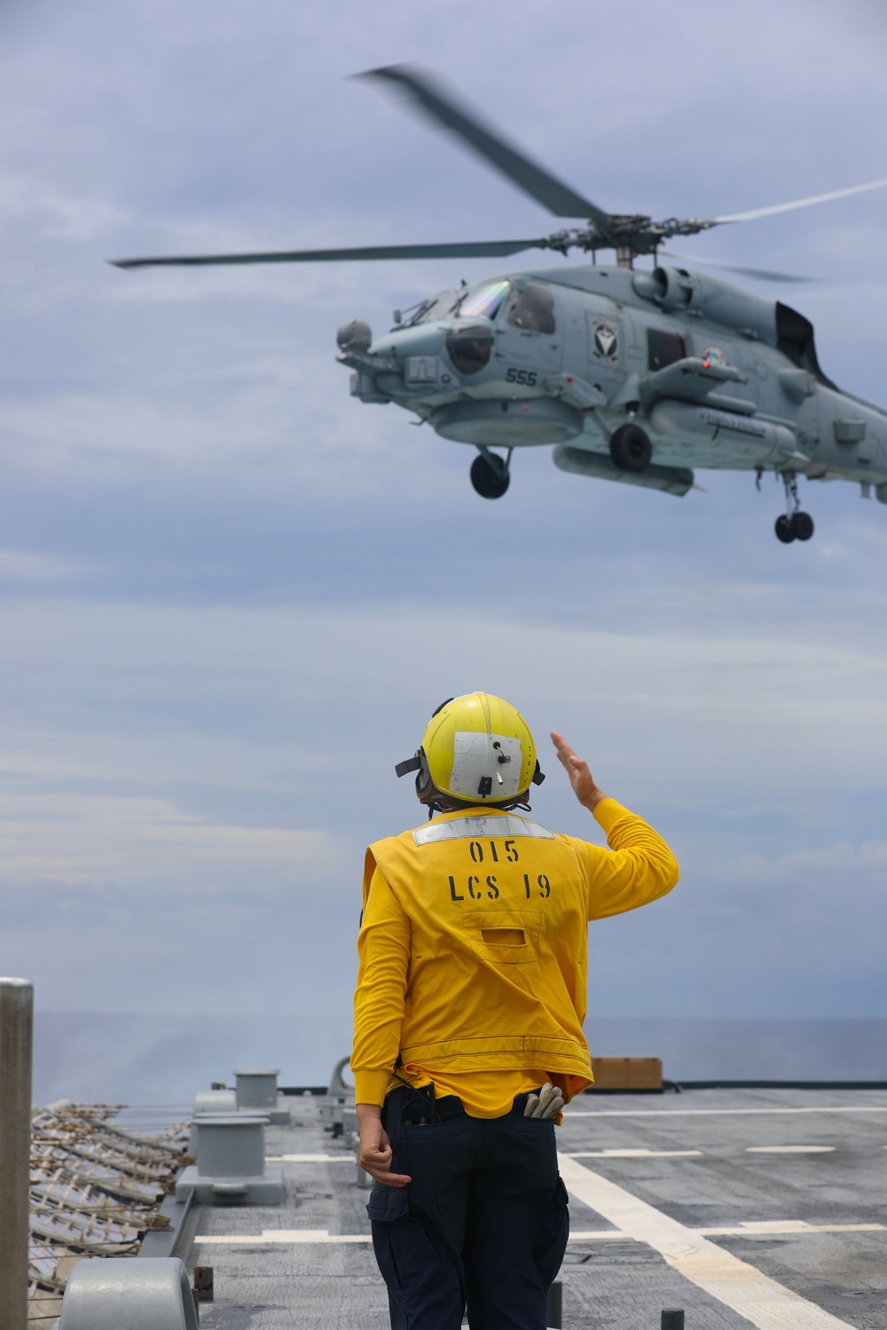 USS St. Louis Daily Operations to Support Homeland Security