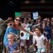 Friends and family welcome 555th FS personnel home