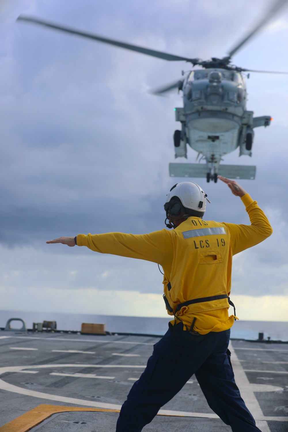 USS St. Louis Daily Operations to Support Homeland Security