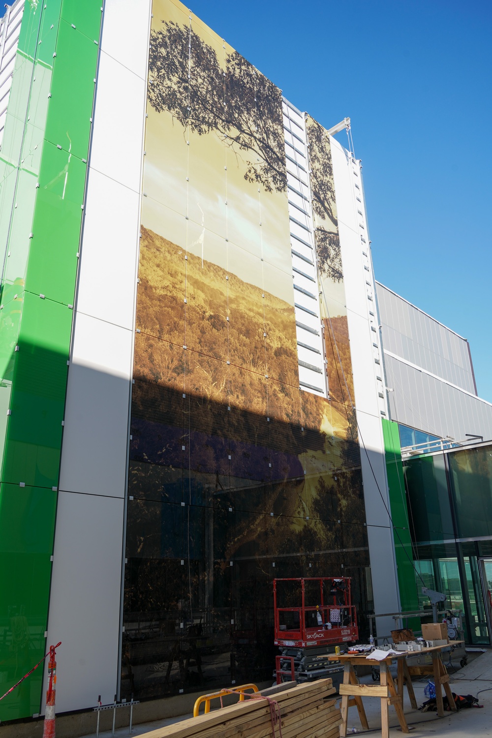 Construction continues on the Louisville Medical Center Aug. 27, 2025