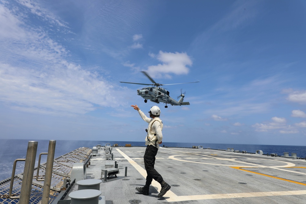 USS St. Louis Daily Operations to Support Homeland Security