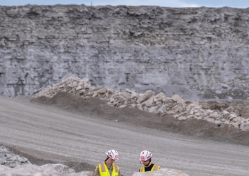 Buffalo District Armor Stone Selection at the Stone Quarry