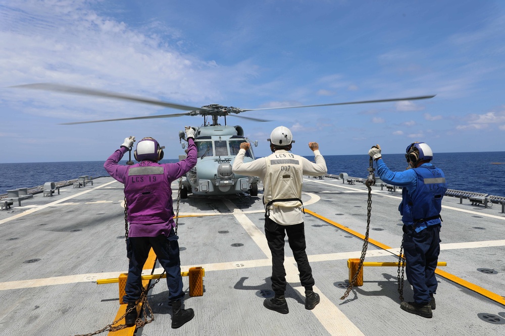 USS St. Louis Daily Operations to Support Homeland Security