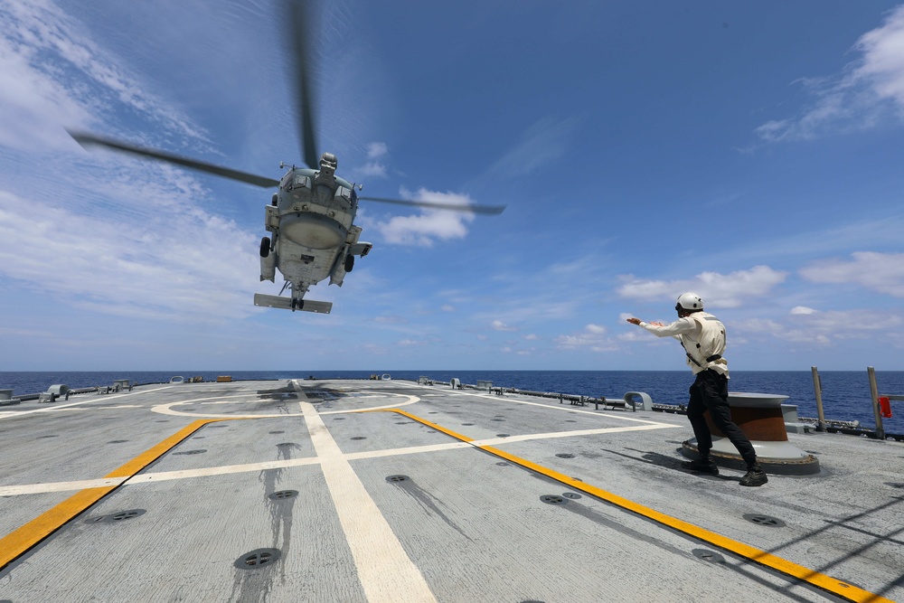 USS St. Louis Daily Operations to Support Homeland Security