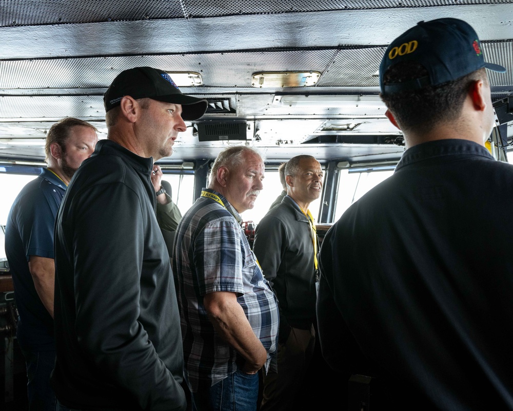 USS Theodore Roosevelt Distinguished Visitor Tour