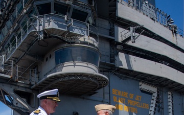 USS Theodore Roosevelt Distinguished Visitor Tour