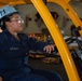 USS Theore Roosevelt Forklift Operations
