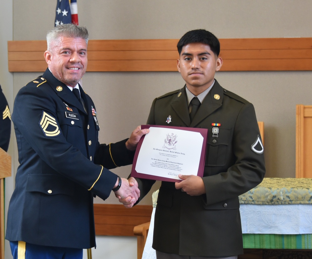 Soldiers complete Phase II Medical Laboratory Technician Training Program at WAMC