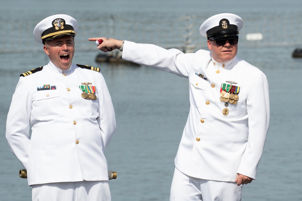 USS Virginia (SSN 774) Change of Command