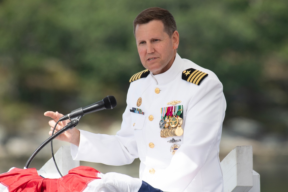 USS Virginia (SSN 774) Change of Command