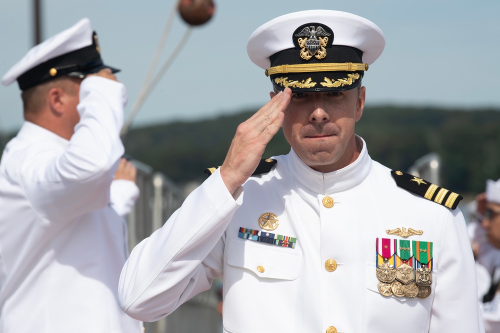 USS Virginia (SSN 774) Change of Command