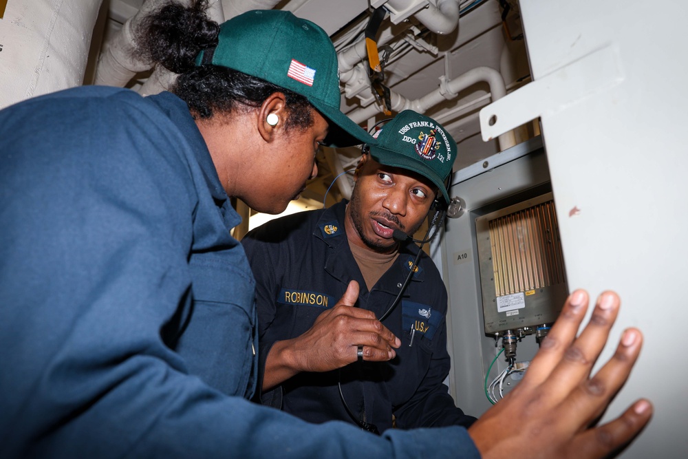 Frank E. Petersen Jr. participates in exercise during Northern Edge 2025
